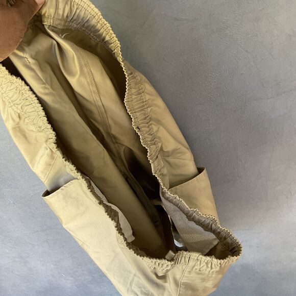 Nike Men’s Canvas Shorts Beige XXL Stretch Michigan State Spartans Swoosh MSU - Picture 10 of 11